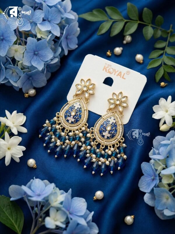 Meena Kundan Earrings